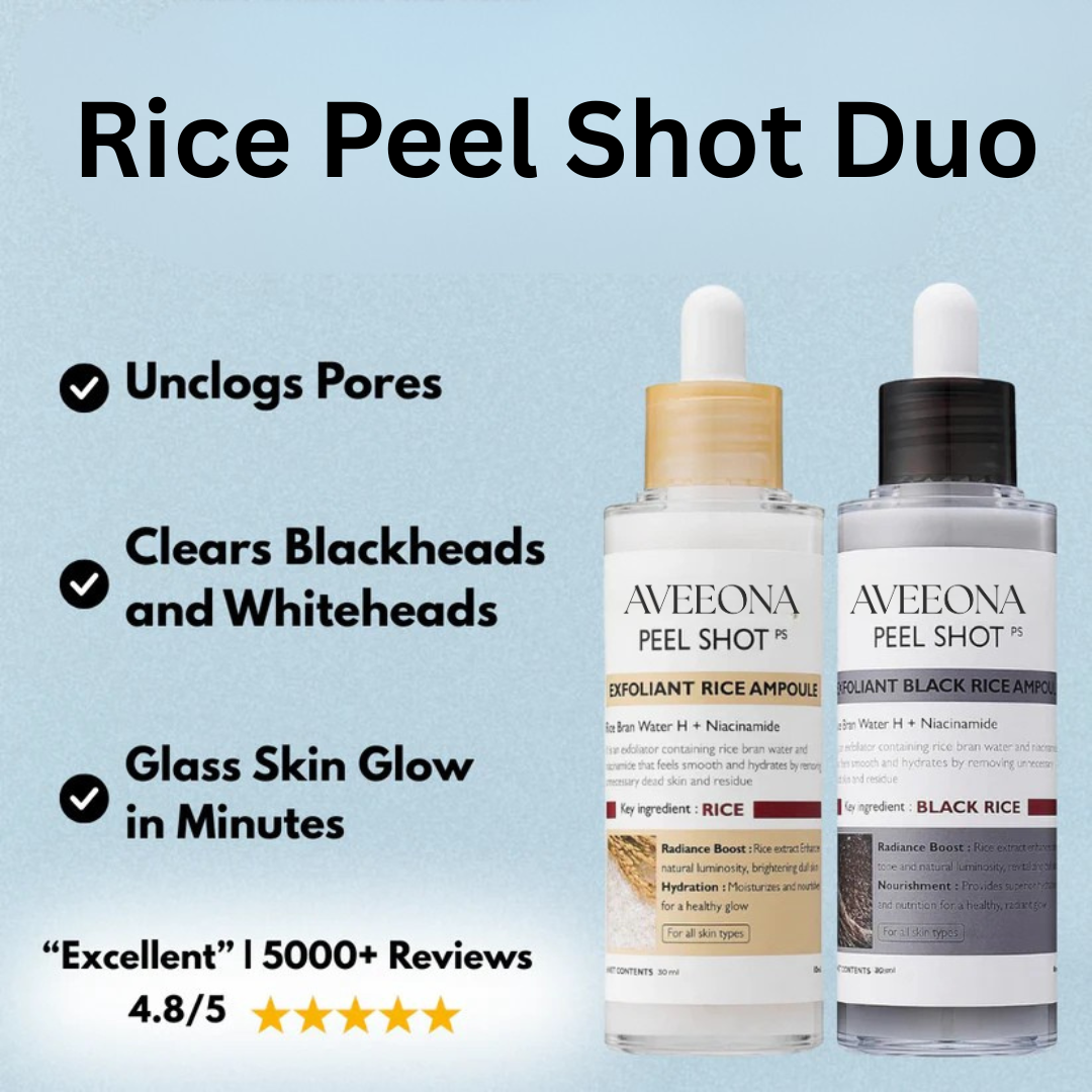 Rice Peel Shot Duo